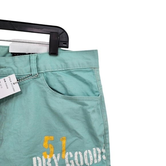 Smoke Rise Men's Stencil Printed Slim Fit Twill Cargo Pants - 38X32 - Picture 3 of 9